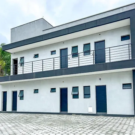 Otimo Flat A Beira Mar Na Praia De Guaratuba Sp Bertioga Exterior foto